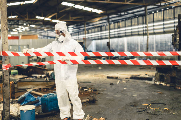 Professional Biohazard technician working in Matlock, WA